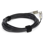Picture of 2m LC to LC Gray OM3 Duplex OFNR (Riser-Rated) TAA Fiber Patch Cable