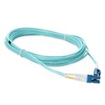 Picture of 2m LC to LC Aqua OS2 Duplex OFNR (Riser-Rated) SMF Fiber Patch Cable