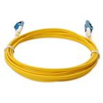 Picture of 2m LC to LC Yellow OS2 Duplex OFNP (Plenum-Rated) SMF Fiber Patch Cable