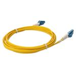 Picture of 2m LC to LC Yellow OS2 Duplex OFNP (Plenum-Rated) SMF Fiber Patch Cable