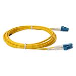 Picture of 2m LC to LC Yellow OS2 Duplex OFNP (Plenum-Rated) SMF Fiber Patch Cable