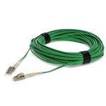 Picture of 30m LC to LC Green OM4 Duplex OFNP (Plenum-Rated) Fiber Patch Cable