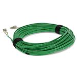 Picture of 30m LC to LC Green OM4 Duplex OFNP (Plenum-Rated) Fiber Patch Cable