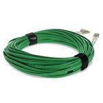 Picture of 30m LC to LC Green OM4 Duplex OFNP (Plenum-Rated) Fiber Patch Cable