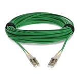 Picture of 30m LC to LC Green OM4 Duplex OFNP (Plenum-Rated) Fiber Patch Cable