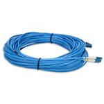 Picture of 30m LC to LC Blue OS2 Duplex OFNR (Riser-Rated) SMF Fiber Patch Cable