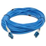 Picture of 30m LC to LC Blue OS2 Duplex OFNR (Riser-Rated) SMF Fiber Patch Cable