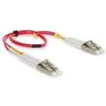 Picture of 3m LC to LC Red OM3 Duplex OFNP (Plenum-Rated) Fiber Patch Cable