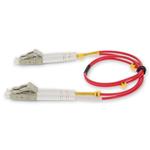 Picture of 3m LC to LC Red OM3 Duplex OFNP (Plenum-Rated) Fiber Patch Cable