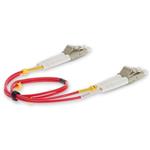Picture of 3m LC to LC Red OM3 Duplex OFNP (Plenum-Rated) Fiber Patch Cable