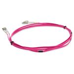 Picture of 3m LC to LC Magenta OM4 Duplex OFNR (Riser-Rated) Fiber Patch Cable