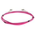 Picture of 3m LC to LC Magenta OM4 Duplex OFNR (Riser-Rated) Fiber Patch Cable