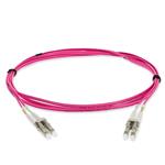 Picture of 3m LC to LC Magenta OM4 Duplex OFNR (Riser-Rated) Fiber Patch Cable