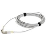 Picture of 3m LC to LC Gray OM4 Duplex OFNP (Plenum-Rated) TAA Fiber Patch Cable
