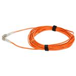 Picture of 3m LC to LC Orange OM4 Duplex OFNP (Plenum-Rated) TAA Fiber Patch Cable