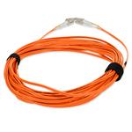 Picture of 3m LC to LC Orange OM4 Duplex OFNP (Plenum-Rated) TAA Fiber Patch Cable