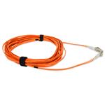 Picture of 3m LC to LC Orange OM4 Duplex OFNP (Plenum-Rated) TAA Fiber Patch Cable