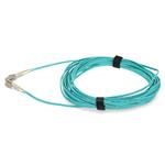 Picture of 3m LC to LC Aqua OM4 Duplex OFNP (Plenum-Rated) TAA Fiber Patch Cable