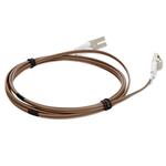 Picture of 3m LC to LC Brown OM1 Duplex OFNR (Riser-Rated) MMF Fiber Patch Cable
