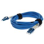 Picture of 3m LC to LC Blue OS2 Duplex OFNR (Riser-Rated) TAA SMF Fiber Patch Cable