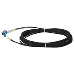 Picture of 3m LC to LC Black OS2 Duplex OFNR (Riser-Rated) SMF Fiber Patch Cable