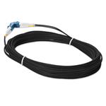 Picture of 3m LC to LC Black OS2 Duplex OFNR (Riser-Rated) SMF Fiber Patch Cable