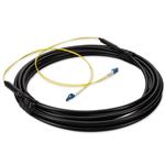Picture of 3m LC to LC Black OS2 Duplex OFNR (Riser-Rated) SMF Fiber Outdoor Patch Cable