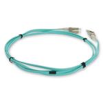 Picture of 3m LC to LC Aqua OM3 Duplex OFNR (Riser-Rated) Fiber Patch Cable