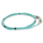 Picture of 3m LC to LC Aqua OM3 Duplex OFNR (Riser-Rated) Fiber Patch Cable