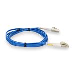 Picture of 4m LC to LC Blue OM4 Duplex OFNR (Riser-Rated) Fiber Patch Cable