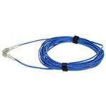Picture of 4m LC to LC Blue OM4 Duplex OFNP (Plenum-Rated) Fiber Patch Cable