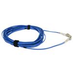 Picture of 4m LC to LC Blue OM4 Duplex OFNP (Plenum-Rated) Fiber Patch Cable