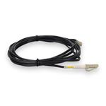 Picture of 5m LC to LC Black OM4 Duplex OFNP (Plenum-Rated) Fiber Patch Cable