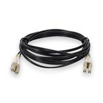 Picture of 5m LC to LC Black OM4 Duplex OFNP (Plenum-Rated) Fiber Patch Cable