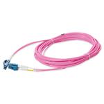 Picture of 5m LC to LC Pink OS2 Duplex OFNR (Riser-Rated) SMF Fiber Patch Cable