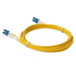Picture of 5m LC to LC Yellow OS2 Duplex LSZH SMF Fiber Patch Cable