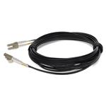 Picture of 6m LC to LC Black OM4 Duplex OFNR (Riser-Rated) Fiber Patch Cable
