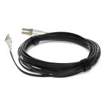 Picture of 6m LC to LC Black OM4 Duplex OFNR (Riser-Rated) Fiber Patch Cable