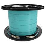 Picture of 70m LC to LC Aqua OM4 Duplex OFNR (Riser-Rated) Fiber Patch Cable