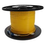 Picture of 70m LC to LC Yellow OS2 Duplex OFNR (Riser-Rated) TAA SMF Fiber Patch Cable