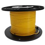 Picture of 70m LC to LC Yellow OS2 Duplex OFNR (Riser-Rated) TAA SMF Fiber Patch Cable