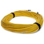 Picture of 70m LC to LC Yellow OS2 Simplex OFNR (Riser-Rated) SMF Fiber Patch Cable