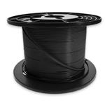 Picture of 75m LC to LC Black OM4 Duplex OFNR (Riser-Rated) Fiber Patch Cable