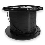 Picture of 75m LC to LC Black OM4 Duplex OFNR (Riser-Rated) Fiber Patch Cable