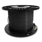 Picture of 75m LC to LC Black OM4 Duplex OFNR (Riser-Rated) Fiber Patch Cable