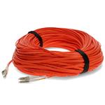 Picture of 80m LC to LC Orange OM1 Duplex OFNR (Riser-Rated) MMF Fiber Patch Cable