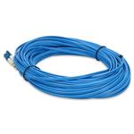 Picture of 90ft LC to LC Blue OS2 Duplex OFNR (Riser-Rated) SMF Fiber Patch Cable