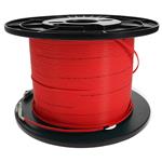Picture of 92m LC to LC Red OM4 Duplex OFNR (Riser-Rated) Fiber Patch Cable