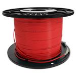 Picture of 92m LC to LC Red OM4 Duplex OFNR (Riser-Rated) Fiber Patch Cable