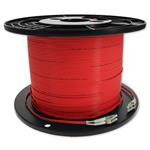 Picture of 92m LC to LC Red OM4 Duplex OFNR (Riser-Rated) Fiber Patch Cable